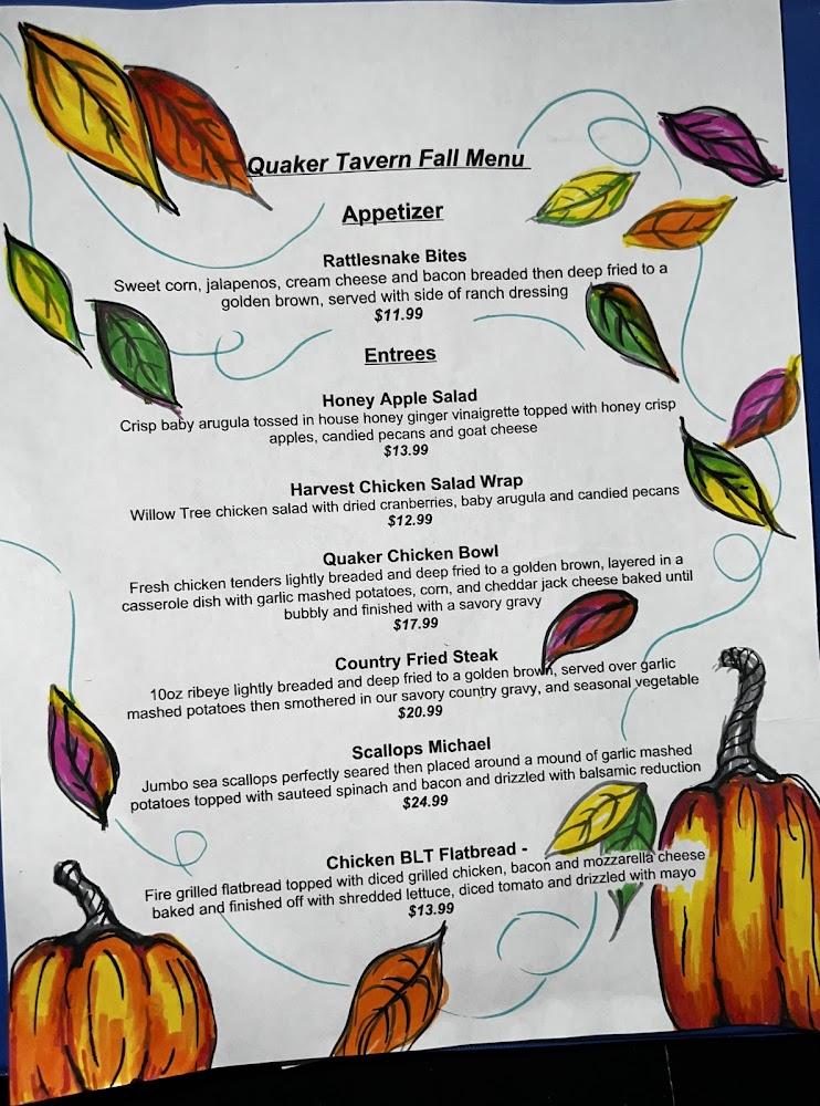 Quaker Tavern Menu image 3